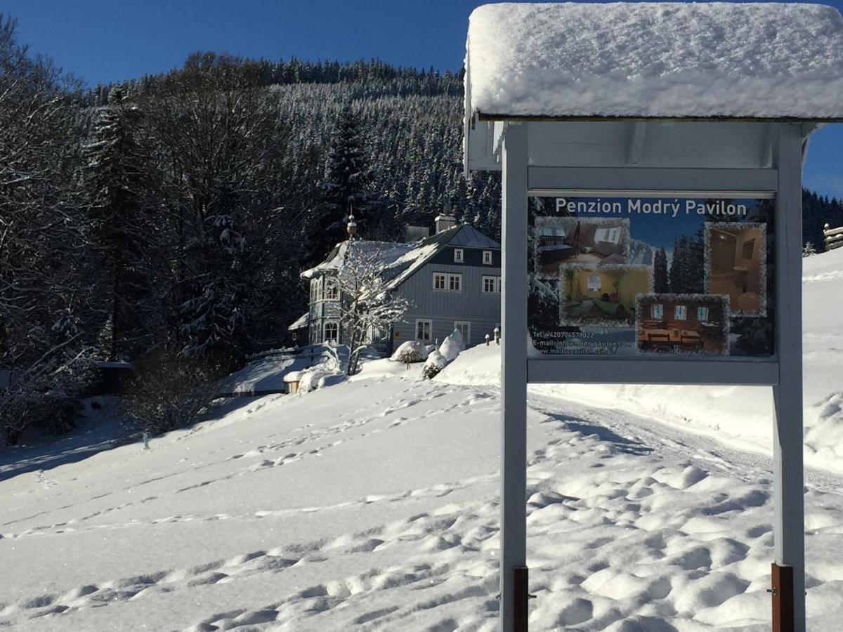 Penzion Modry Pavilon Dolní Malá Úpa Esterno foto